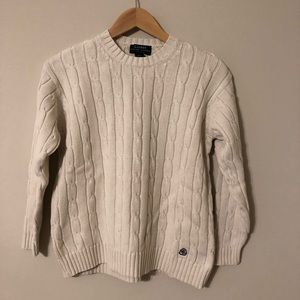 Lauren Ralph Lauren crew neck cable knit sweater